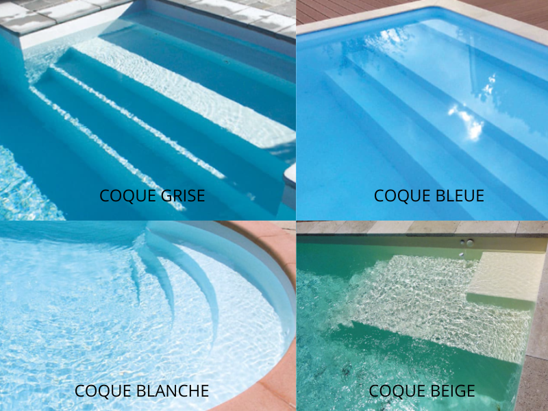 Choisir la couleur de son eau : Gris, Blanc, Sable ou Bleu - Piscinistes associés évasion piscines 04 à Manosque